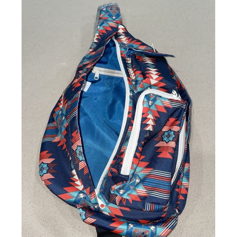 Kavu Rope Sling Bag Rare‎ Navajo Aztec Pattern - Picture 7 of 13